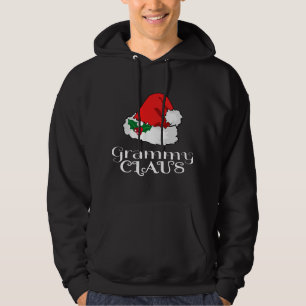 Christmas Grammy Claus Matching Pajama Weihnachtsm Hoodie