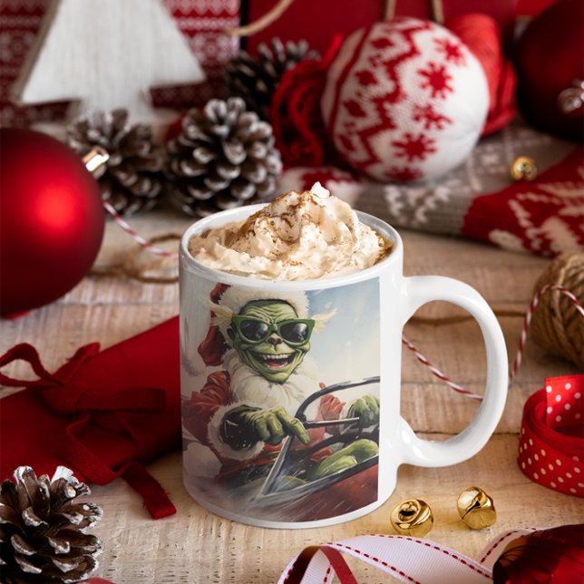 Christmas Green Goblin Tasse #2 (Christmas Green Goblin Mug #2
)