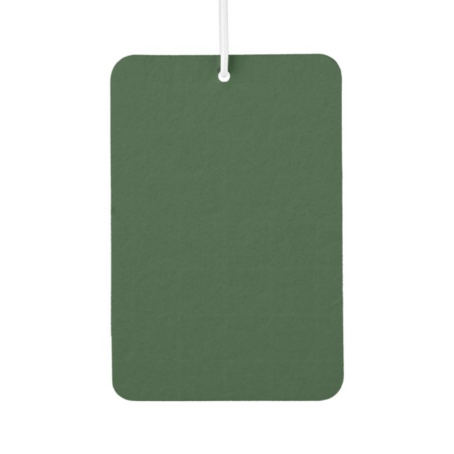 Christmas Green, Holiday Green, Solid Green,  Autolufterfrischer (Vorderseite)