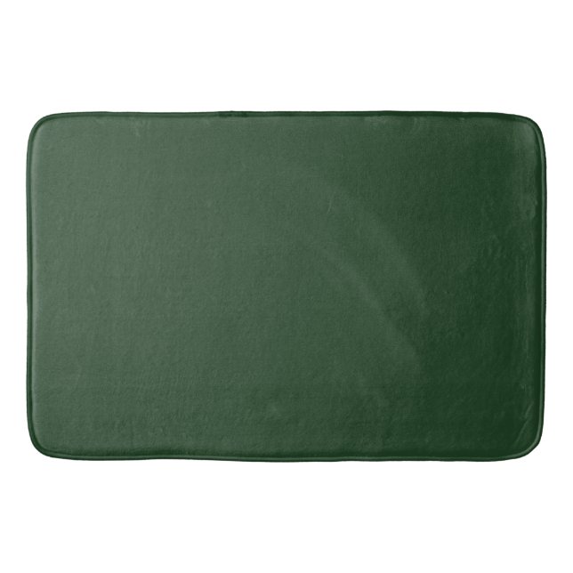 Christmas Green, Holiday Green, Solid Green,  Badematte (Vorderseite)