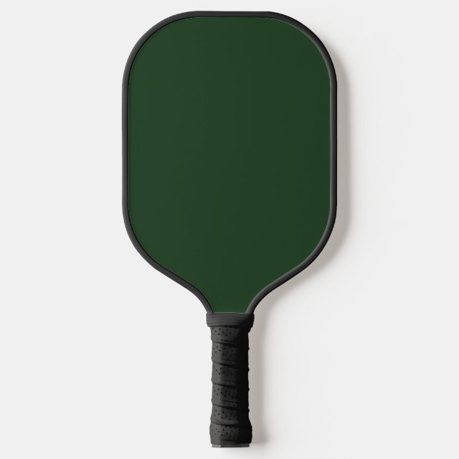 Christmas Green, Holiday Green, Solid Green,  Pickleball Schläger (Vorderseite)