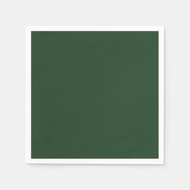Christmas Green, Holiday Green, Solid Green, Serviette (Vorderseite)
