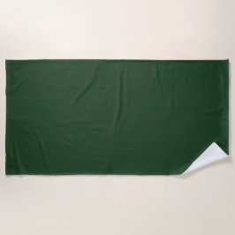 Christmas Green, Holiday Green, Solid Green,  Strandtuch