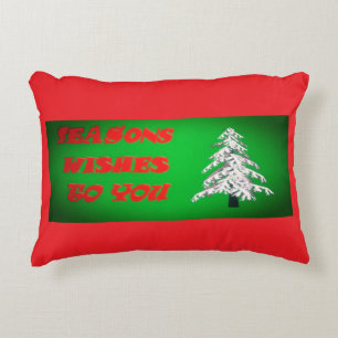 CHRISTMAS GREEN PILLOW DEKOKISSEN