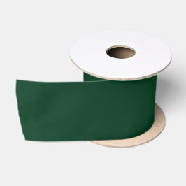 Christmas Green Satin Ribbon Satinband