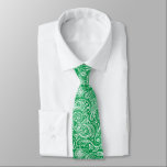 Christmas Green & White Vintag Paisley Pattern Krawatte<br><div class="desc">Genießen Sie Ihren Urlaubsstil mit einem wunderschönen,  Vintagen,  blumengeschmückten Paisley-Set in der Krawatte vor einem lebendigen grünen Hintergrund. Ideal für das Büro oder ein festliches Weihnachtsfest,  diese Krawatte wird Ihr Outfit mit einer Touch von Urlaubseleganz erhöhen.</div>