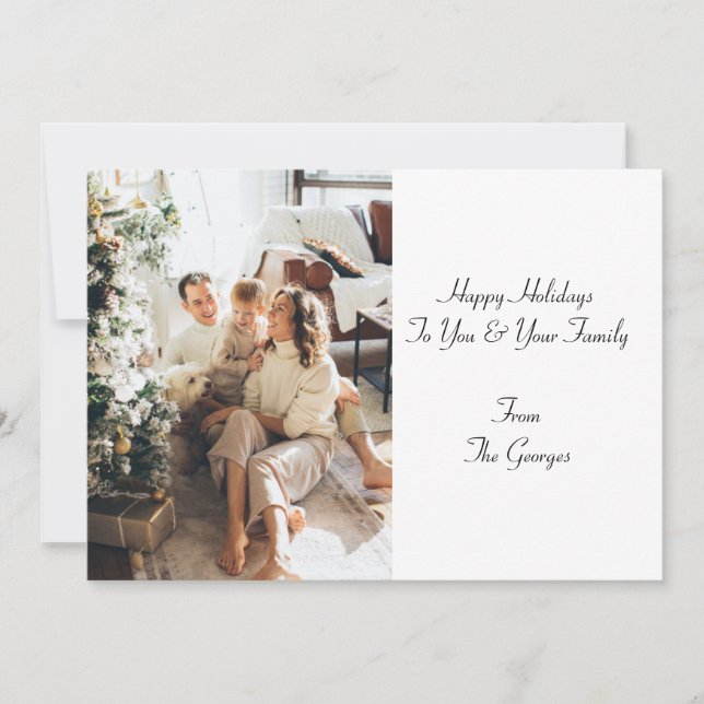 CHRISTMAS GREETING CARD EINLADUNG (Vorderseite)