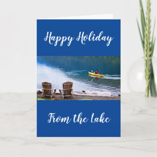 "CHRISTMAS GREETINGS" AUS DEM ***LAKE** KARTE