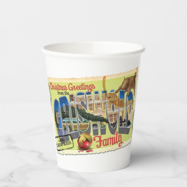 Christmas Greetings from the Griswold Family Pappbecher (Links)