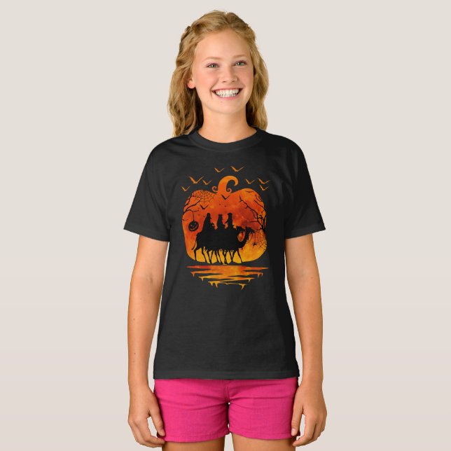 CHRISTMAS HALLOWEEN COSTUME PUMPKIN CHRISTMAS GIFT T-Shirt (Vorne ganz)