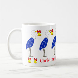 Christmas Herons Mug Kaffeetasse