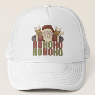 Christmas Ho Ho Ho Santa Hat/Cap Truckerkappe