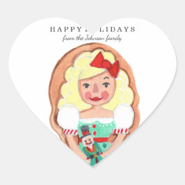 Christmas Holiday Nutcracker Clara | Aufkleber