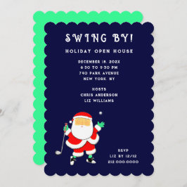 Christmas Holiday Open House Invitations