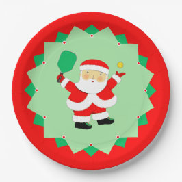 Christmas Holiday Pickleball Party Pappteller