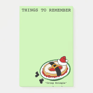 CHRISTMAS HOLIDAY SANTA CLAUS KRINGLE POST-ITS POST-IT KLEBEZETTEL