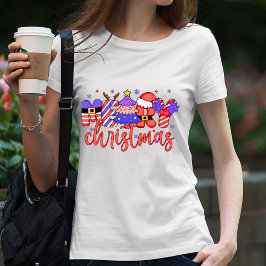Christmas Holiday Sublimation Design T-Shirt
