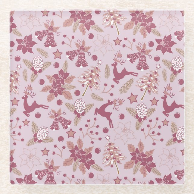 Christmas holidays glasuntersetzer (Vorderseite)