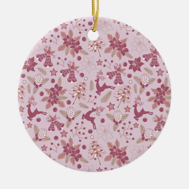 Christmas holidays keramik ornament (Vorne)