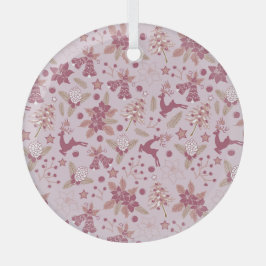 Christmas holidays ornament aus glas