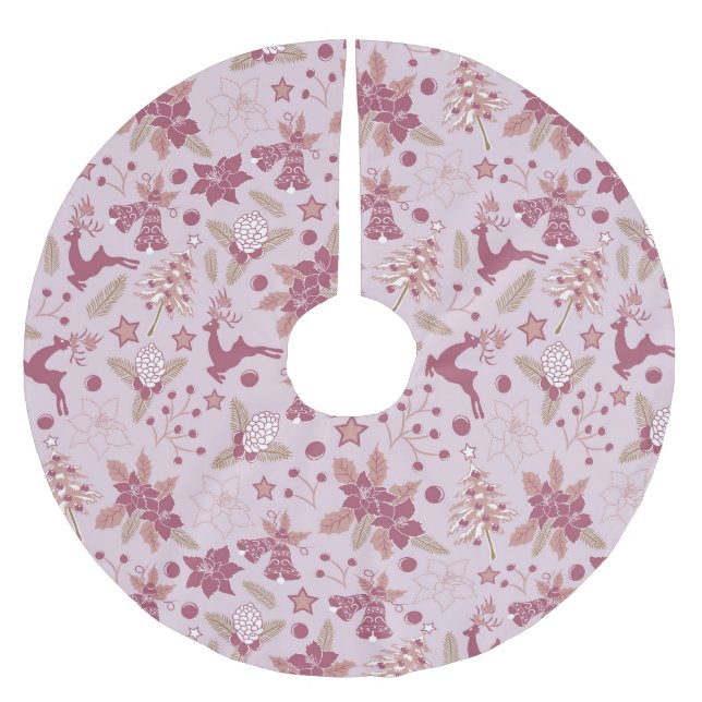 Christmas holidays polyester weihnachtsbaumdecke (Vorderseite)