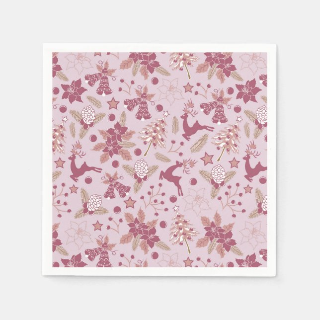 Christmas holidays serviette (Vorderseite)