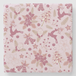 Christmas holidays steinuntersetzer