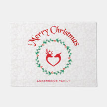 Christmas Holly Berries Wreath