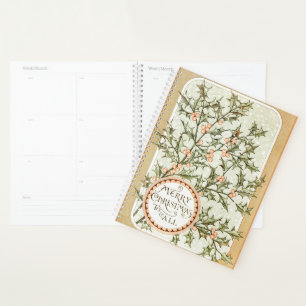 Christmas Holly Jolie Antique Salutation