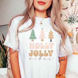 Christmas Holly Jolly Vibes T-Shirt