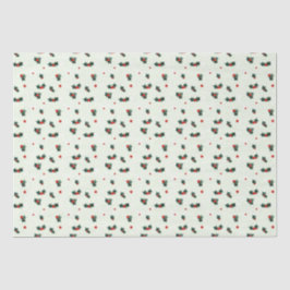 Christmas Holly Tissue Paper Seidenpapier