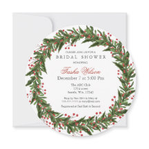 Christmas Holly Wreath Winter Brautparty
