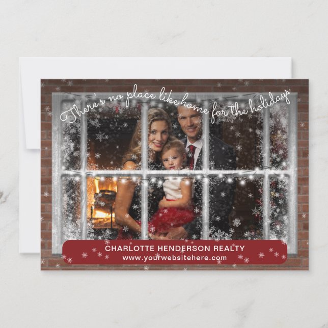 Christmas Home Photo Cartes de fin de année d'affa (Devant)