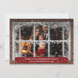 Christmas Home Photo Cartes de fin de année d'affa