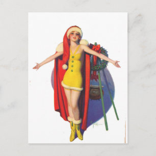 Christmas Hug Feiertagspostkarte