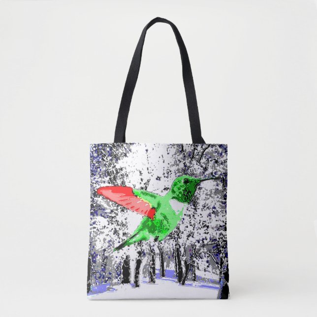 Christmas Hummingbird Tasche (Vorderseite)