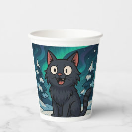 Christmas Icelandic Yule Cat  Pappbecher