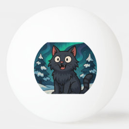 Christmas Icelandic Yule Cat  Tischtennisball