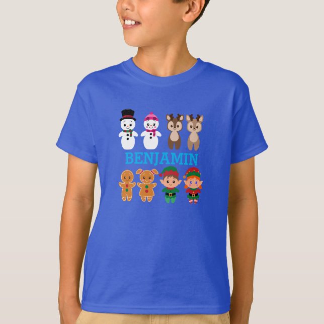 CHRISTMAS ICONS KIDS T-Shirt (Vorderseite)