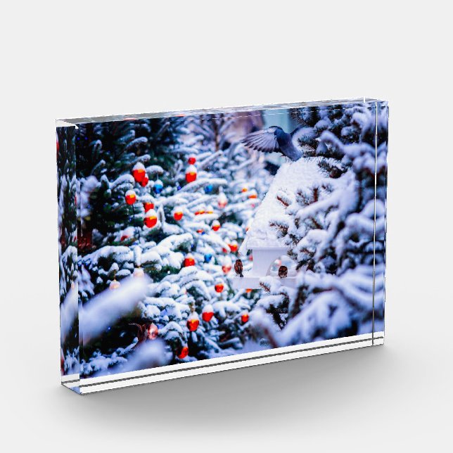 Christmas Idyll elegant Fotoblock (Links)