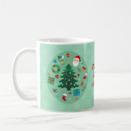 Christmas Illustrations Holiday Party Kaffeetasse