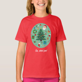 Christmas Illustrations Holiday T-Shirt