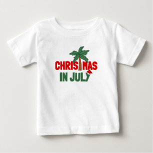 CHRISTMAS IM JULI BABY T-SHIRT