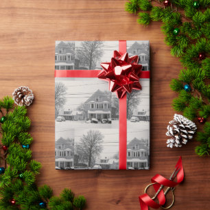 CHRISTMAS IN OHIO U.S.A. GESCHENKPAPIER