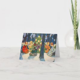 Christmas in the forest - Zdenek Guth Karte