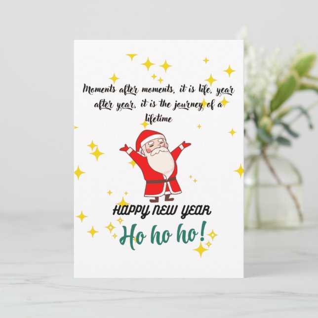 CHRISTMAS INVITATION EINLADUNG (Stehend Vorderseite)