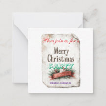 christmas invitations cards