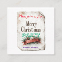 christmas invitations cards