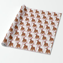 Christmas Irish Setter
