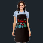 Christmas Is All About Jesus-43687 Schürze<br><div class="desc">A meaningful Christian design reminding that the true reason for Christmas is Jesus. Perfect for believers celebrating the birth of Christ. (Design code-43687).</div>